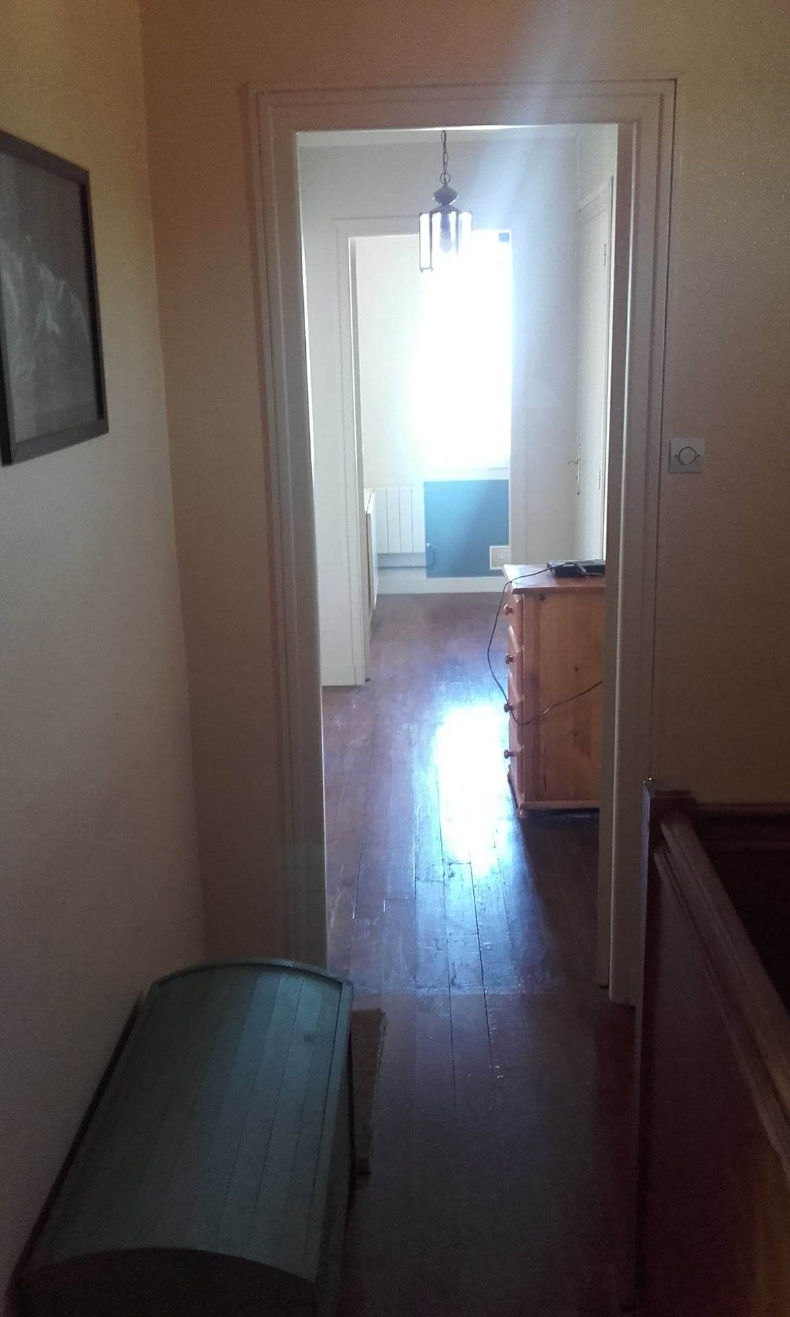 Couloir intérieur avec parquet